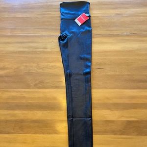Spanx Leather Look Leggings